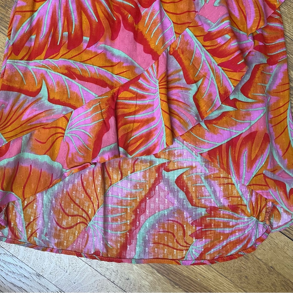 CYNTHIA ROWLEY High Low Ruffle Skirt - Picture 5 of 12